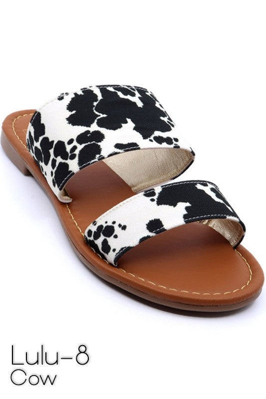 Two Band Slide Sandal