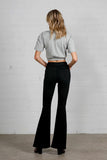 High Rise Wider Flare Jeans