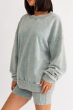 Washed Oversized Pullover