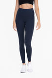 Tapered Band Essential Solid Highwaist Leggings