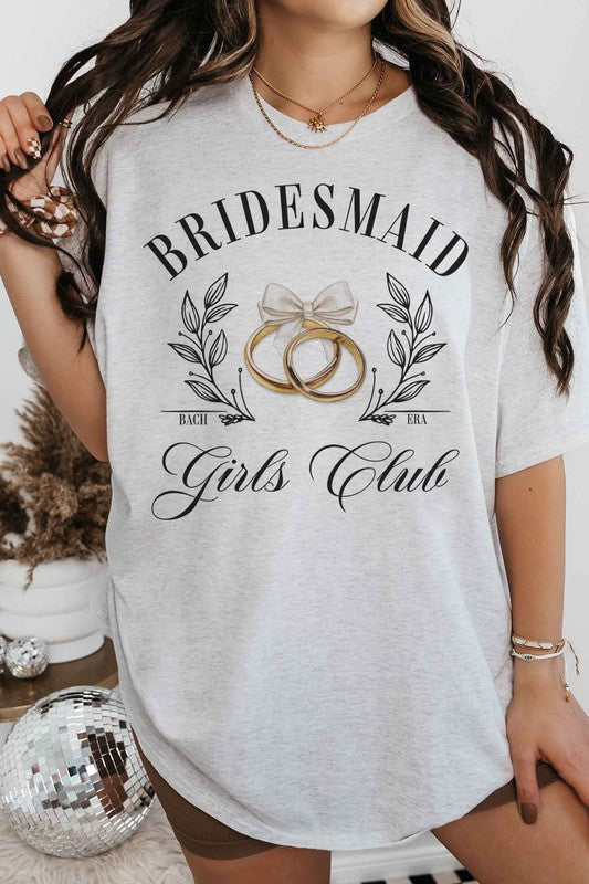 BRIDESMAID GIRLS CLUB GRAPHIC TEE