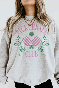 PICKLEBALL CLUB GRAPHIC SWEATSHIRT