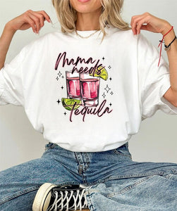 Mama Needs Tequila Boutique Tee