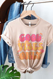 RETRO GOOD VIBES ONLY Graphic T-Shirt