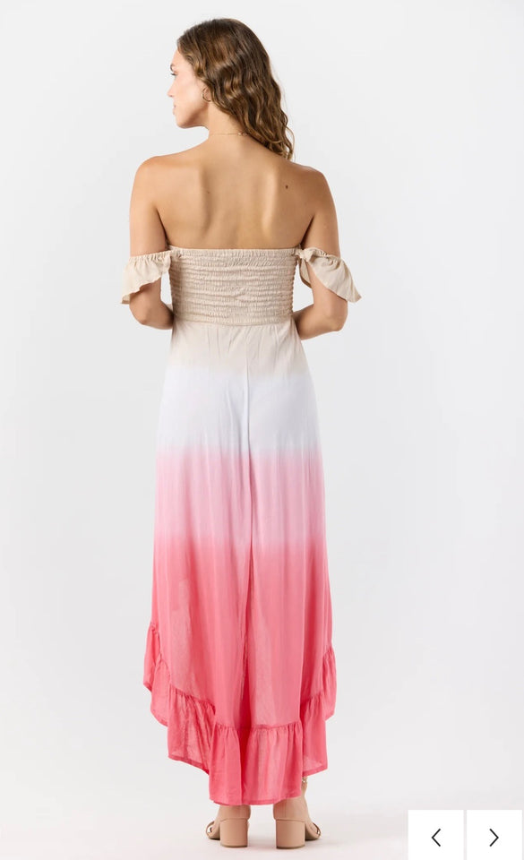 Tiarre Hawaii One Size Ombre pink, white and beige