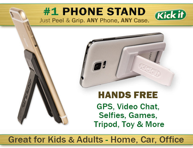 Kick it Phone Stand - Mini Selfie Stick – Jatem Boutique